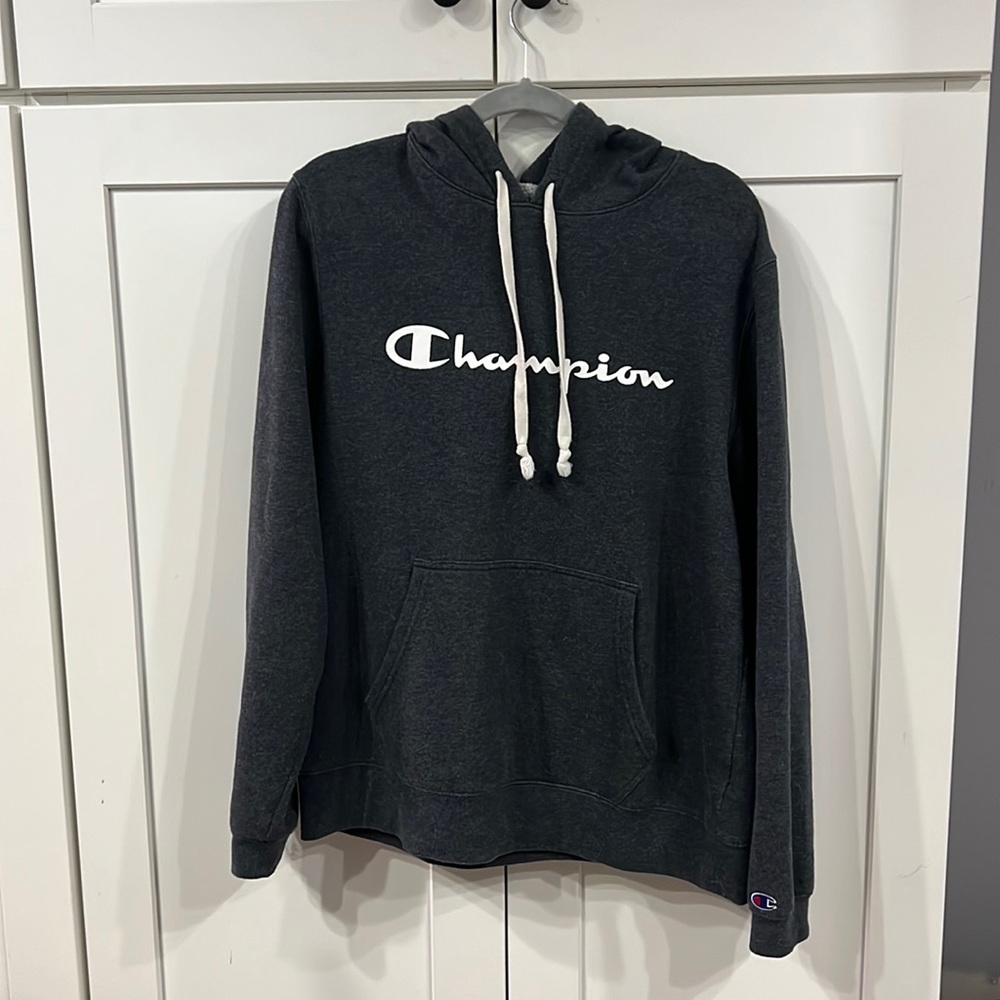 Champion Charcoal grey men’s hoodie